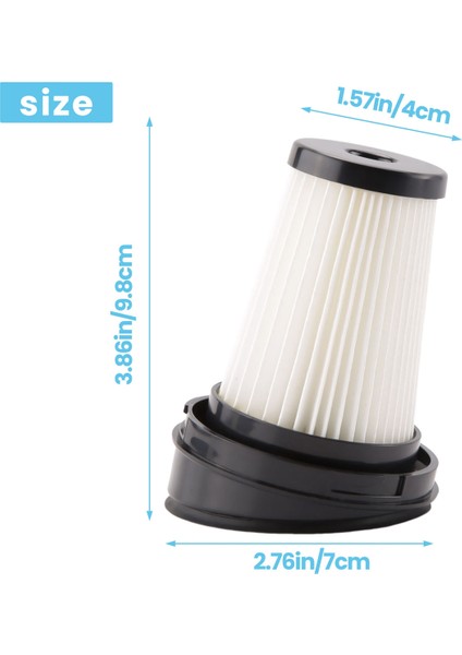 Grundig VCH9629 VCH9630 VCH9631 VCH9632 Için 4 Pcs Hepa Filtreleri - Parçaların Değiştirilir No. 9178008590 (Yurt Dışından) fırsatları