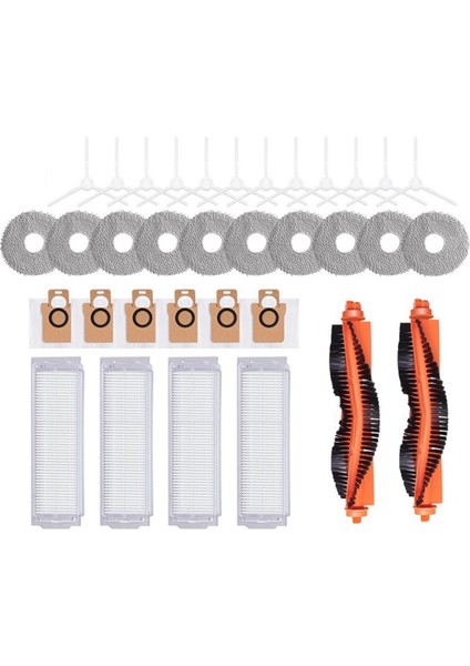 Mijia Çok Yönlü Süpürme ve Paspas Robotu M30 Pro Aksesuarları Haddeleme Fırça Filtresi Bez Toz Torbası Için Uygun (Yurt Dışından)