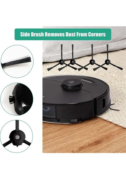 Xiaomi Roborock S8 S8 Plus S8+ S8 Pro Ultra Vakum Süpürge Hepa Filtre Mop Bez Tuz Torbası Yedek Parçaları (Yurt Dışından) modelleri