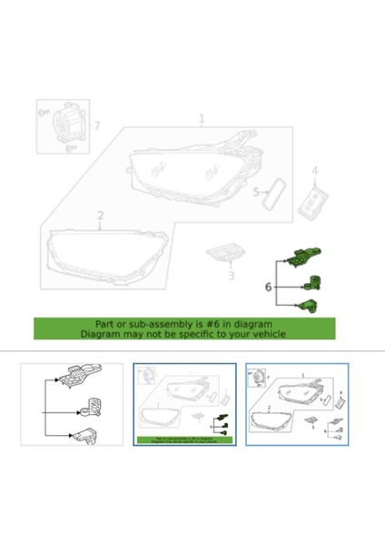 Mercedes-Benz Için GLE350 GLE450 GLE580 2020-2021 Araba Far Onarma Kiti Onarım Parçaları 1678206901 Sol (Yurt Dışından) fırsatları
