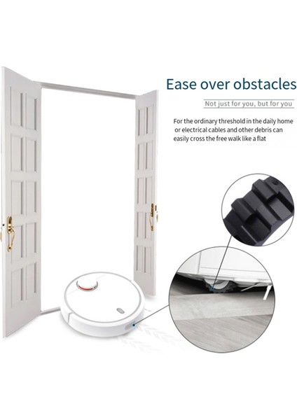 2pcs Xiaomi Için Lastik Deri 1st 1s Roborock Için 1s 1s Vakum Süpürge Yedek Parçaları Güçlü Yapışma Kolay Montaj (Yurt Dışından) modelleri