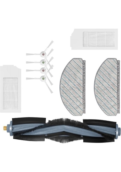 Ecovacs Deebot T10 Plus Robot Vakum Süpürge Yedek Parçalar Aksesuarlar Ana Fırça Yan Fırçası Hepa Filtre (Yurt Dışından) indirimleri