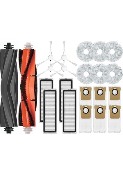 Xiaomi Mijia Için Omni 1s B116 B101CN Toz Çantası Dreame S10 S10 Pro Mop Mop Filtre Fırçası Yedek Yedek Parça (Yurt Dışından)
