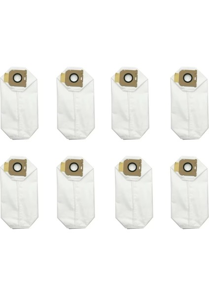 Dreame Z10 Istasyonu / H30 Combo Istasyonu Için Robot Vakum Temizleyici Toz Çanta Aksesuarları Yedek Yedek Parçalar 8 Pcs (Yurt Dışından)