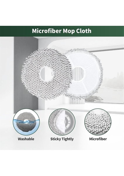 Dreametech L10S Ultra / L10 Ultra Robot Vakum Aksesuarları Için Yedek Parçalar Ana Yan Fırça Hepa Filtreleri Paspas Pedleri (Yurt Dışından) fiyatları