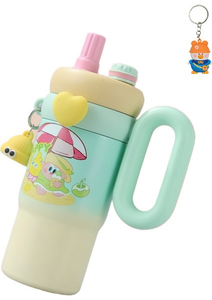 Big Mac Termos Bardak Pipetli Buz Bardak Büyük Kapasiteli Araba Su Isıtıcısı (Yurt Dışından)