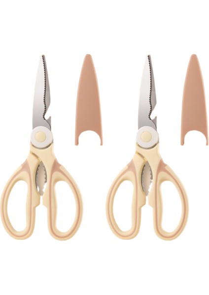 Çok Fonksiyonlu Mutfak Makası Paslanmaz Çelik 2'li Set (Yurt Dışından)