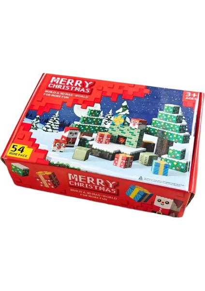 Minecraft Noel Çocuklar Inşaat Blokları Oyuncakları (Yurt Dışından) fiyatları