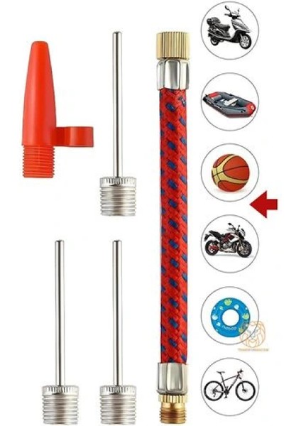 Engithalat El Ayak Pompaları Iğne Hortum Şişirme Kiti