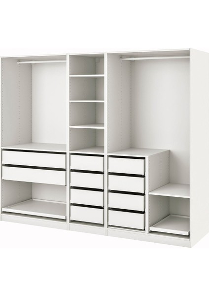 Açık Gardırop, Beyaz