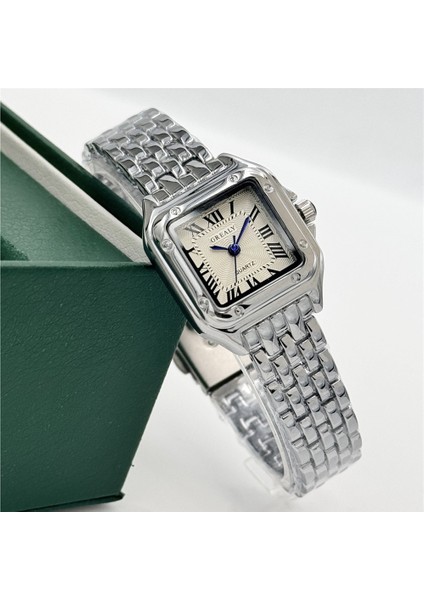 Su Geçirmez Kadın Kare Saat Retro Klasik Bayan Saati Moda Kuvars Saat (Yurt Dışından) fiyatları