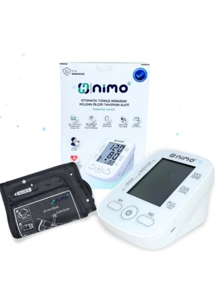 Konuşan Koldan Ölçer Tansiyon Aleti LD-527