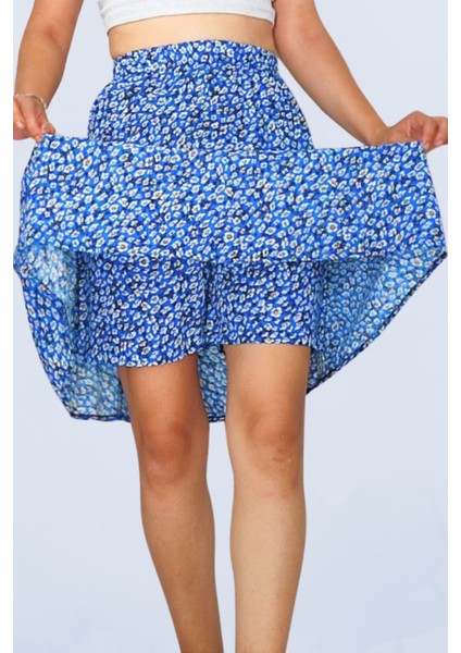 Viskon Kumaş Midi Boy Şort Etek fiyatları