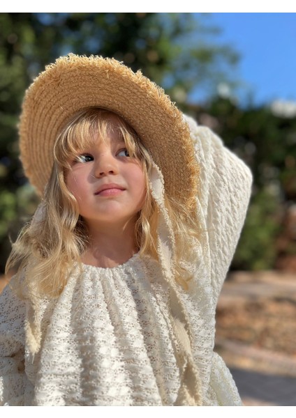 Kız Çocuk Dantel Elbise – Ekru modelleri