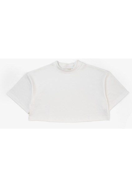 Anesha Crop Basic Kadın Tişört indirimleri