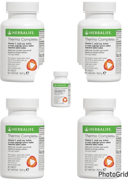 5 Adet Thermo Complete™ 90 Tablet