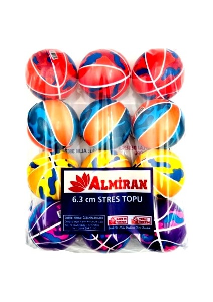 Stres Topu Kamuflaj - 2 Adet