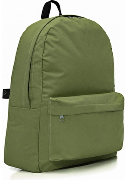 Sırt Çantası Haki Su Geçirmez Dayanıklı Kadın Kullanımı İçin 45x32x12 Cm