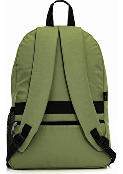 Sırt Çantası Haki Su Geçirmez Dayanıklı Kadın Kullanımı İçin 45x32x12 Cm