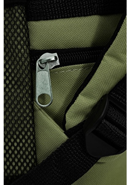 Sırt Çantası Haki Su Geçirmez Dayanıklı Kadın Kullanımı İçin 45x32x12 Cm