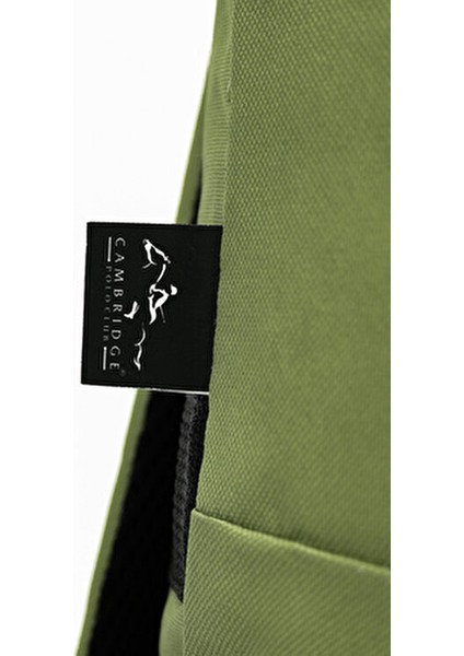 Sırt Çantası Haki Su Geçirmez Dayanıklı Kadın Kullanımı İçin 45x32x12 Cm