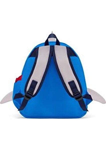 Köpek Balığı Sırt Çantası 3 Yaş Üstü Çocuklar İçin Rahat Askılı Eğlenceli Tasarım