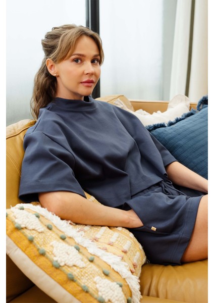 Anesha Crop Basic Kadın Tişört fiyatları