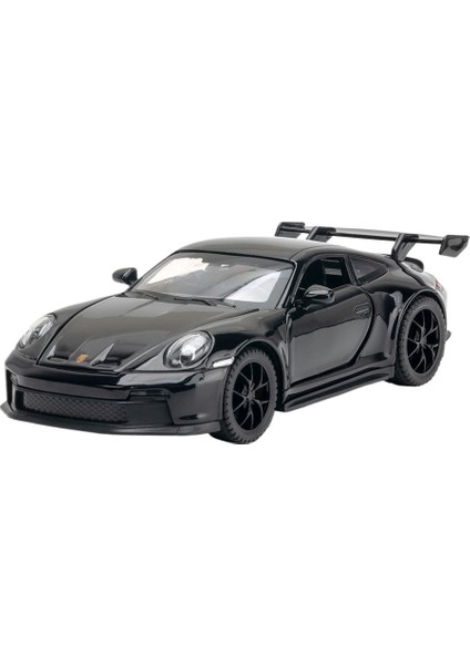 Alaşımlı Spor Araba Modeli Simülasyonu 1:32 Porsche 911 Ses ve Işıklı Çocuk Oyuncak Araba Modeli (Yurt Dışından)