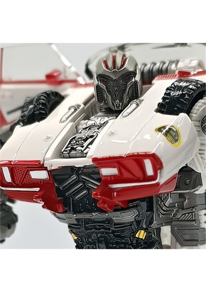 Büyük Beyaz Savaşçı Beyaz Geri Tepme Topu Araba Dönüşüm Robot Oyuncak Modeli (Yurt Dışından) fiyatları