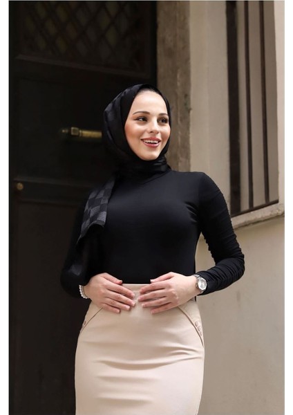 Kumaş Kalem Etek Ekru indirimleri