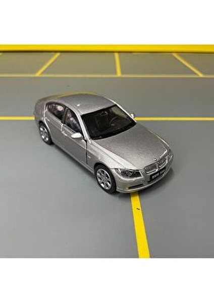 Bmw 330I 1/36 Ölçek Diecast Metal Model Araba Oyuncak Araba Çek Bırak Araba