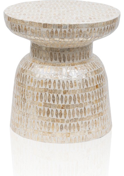 Sedef Tabure Yan Sehpa 38X40 cm TLC0101