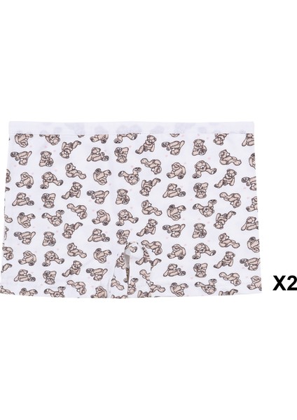 Kız Çocuk Pamuklu 6'lı Baskılı Boxer fiyatları