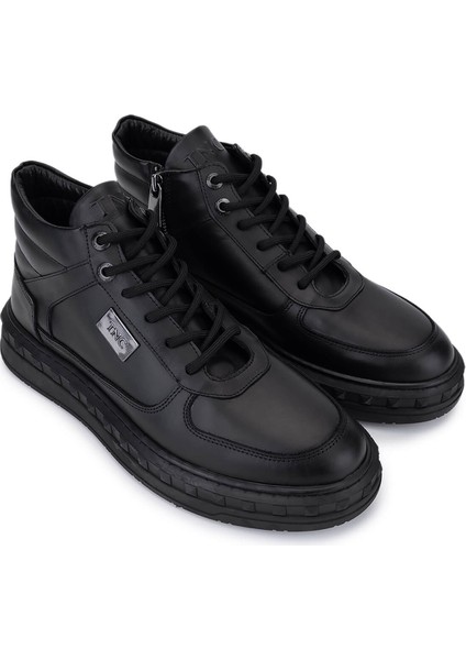 Erkek Hakiki Deri Siyah Deri Sneakers & Spor Bot 352 23521 Erk Bot SK25-26 Sıyah Dr fiyatları