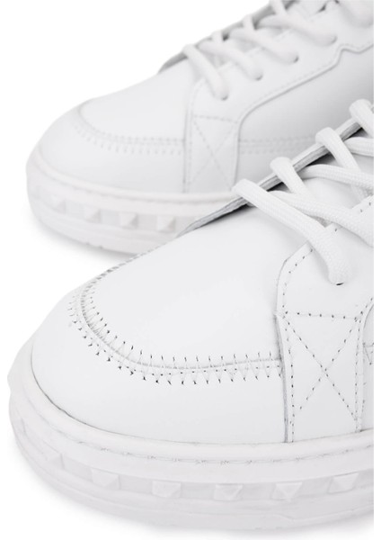 Erkek Hakiki Deri Beyaz Sneakers & Spor Ayakkabı 352 23159 Erk Ayk SK25-26 Beyaz Dr modelleri