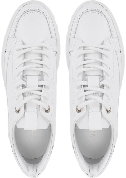 Erkek Hakiki Deri Beyaz Sneakers & Spor Ayakkabı 352 23159 Erk Ayk SK25-26 Beyaz Dr indirimleri