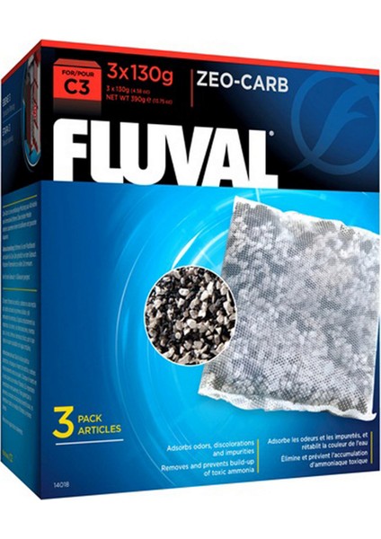 Bestonly Fluval C3 Zeo Karbon (3X130 Gr)