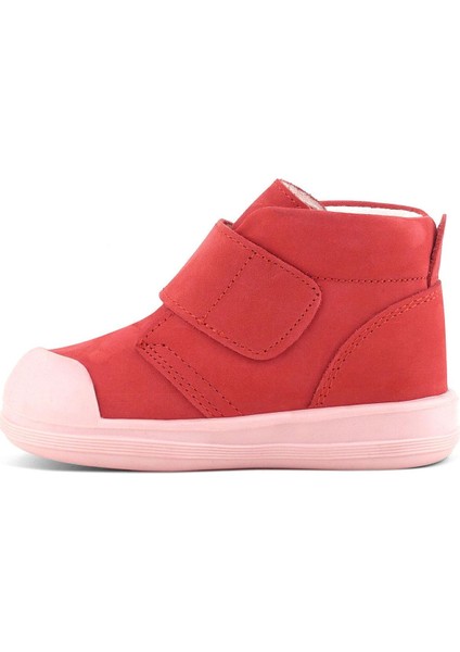 Yoohoo Hakiki Deri Nar Çiçeği Pembe Cırtlı Kız Bebek Bot fırsatları