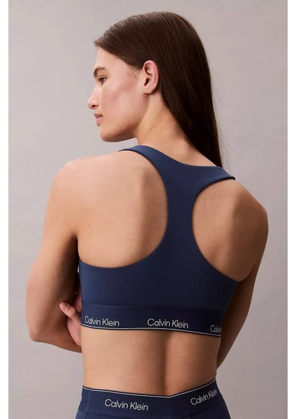 Kadın Orta Destekli Yarışçı Sırtı Spor Sütyeni - Mavi fiyatları