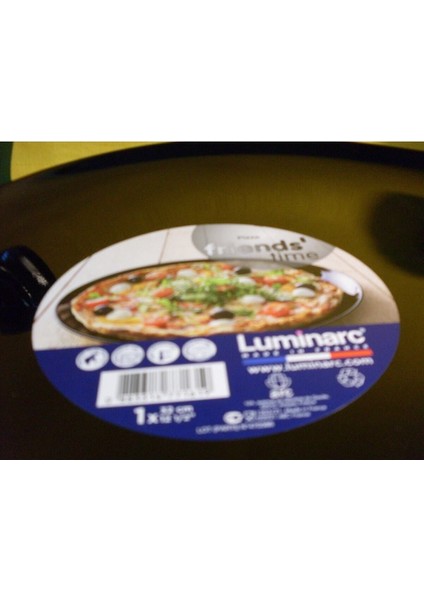 Faya Home Arcopal Siyah 32 cm Pizza Tabağı 2 Adet modelleri