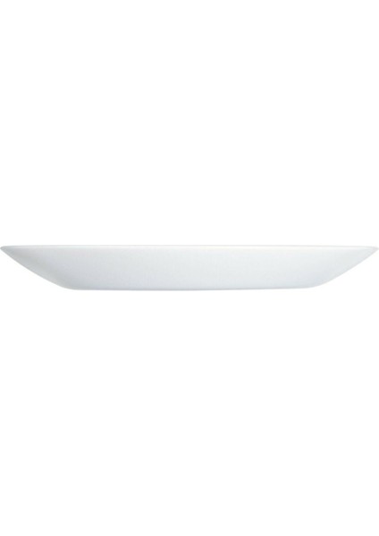 Etiketli Arcopal 6' Lı Zelıe Beyaz 19 cm Pasta Tabağı