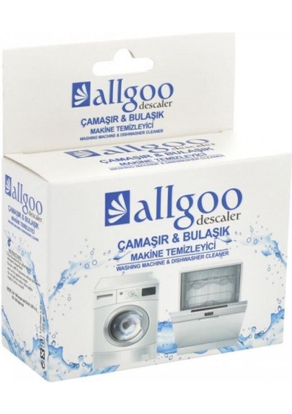 Çamaşır Bulaşık Makinesi Kireç ve Iç Aksam Temizleme Tozu 5 Li Set