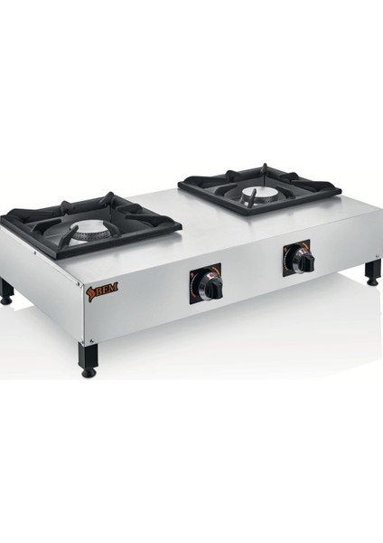 2"li Set Üstü Gazlı Ocak Ce - BM.OC.402 Lo 02 S Doğalgaz
