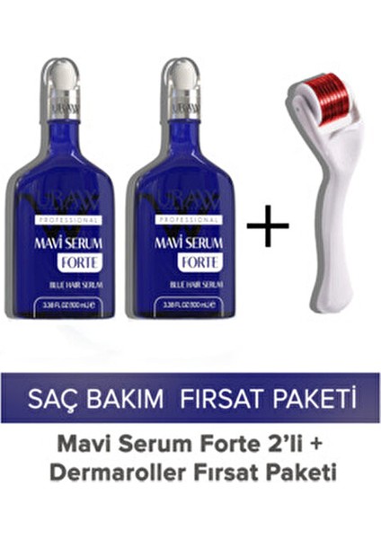 Mavi Serum Forte Dökülmeye Karşı Etkili Serum 2 Parça Biotin İçerir fiyatları
