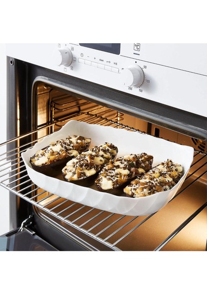 Fırın Kabı 29X23 Dikdörtgen Makarna Börek Karnıyarık Tepsisi Kek Kalıbı Fırın Tepsisi Servis Kabı fiyatları