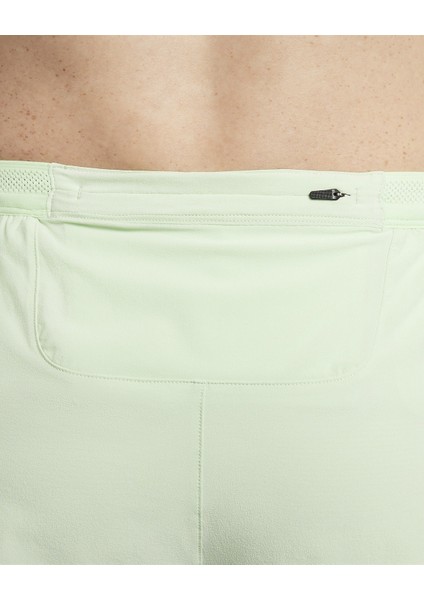 Aeroswift Men's Dri Fit Adv 5cm (Approx) Brief Lined Erkek Slip Astarlı Hafif Koşucu Şortu Açık Yeşil fırsatları