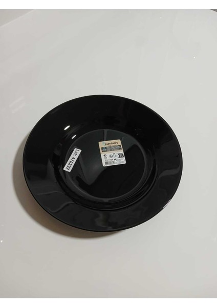 Plumı Noir Yemek Tabağı 6 Adet Siyah (22 Cm) modelleri