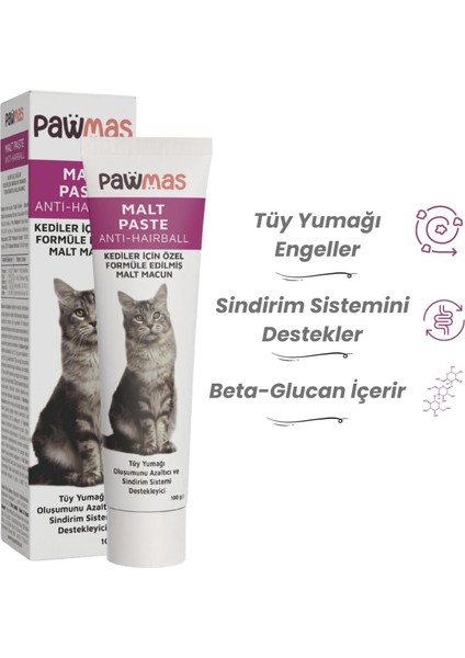 Malt Paste (Antihairball) Kedi Macunu 100GR x 2 Adet fiyatları