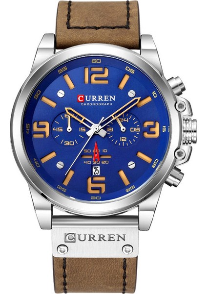 Erkek Saati Spor Altı Ibreli Quartz Saat Takvim Erkek Saati Su Geçirmez Kemerli Saat (Yurt Dışından) fiyatları