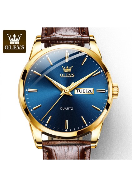 Quartz Saat Iş Su Geçirmez Erkek Saati Erkek Saati Izle (Yurt Dışından)